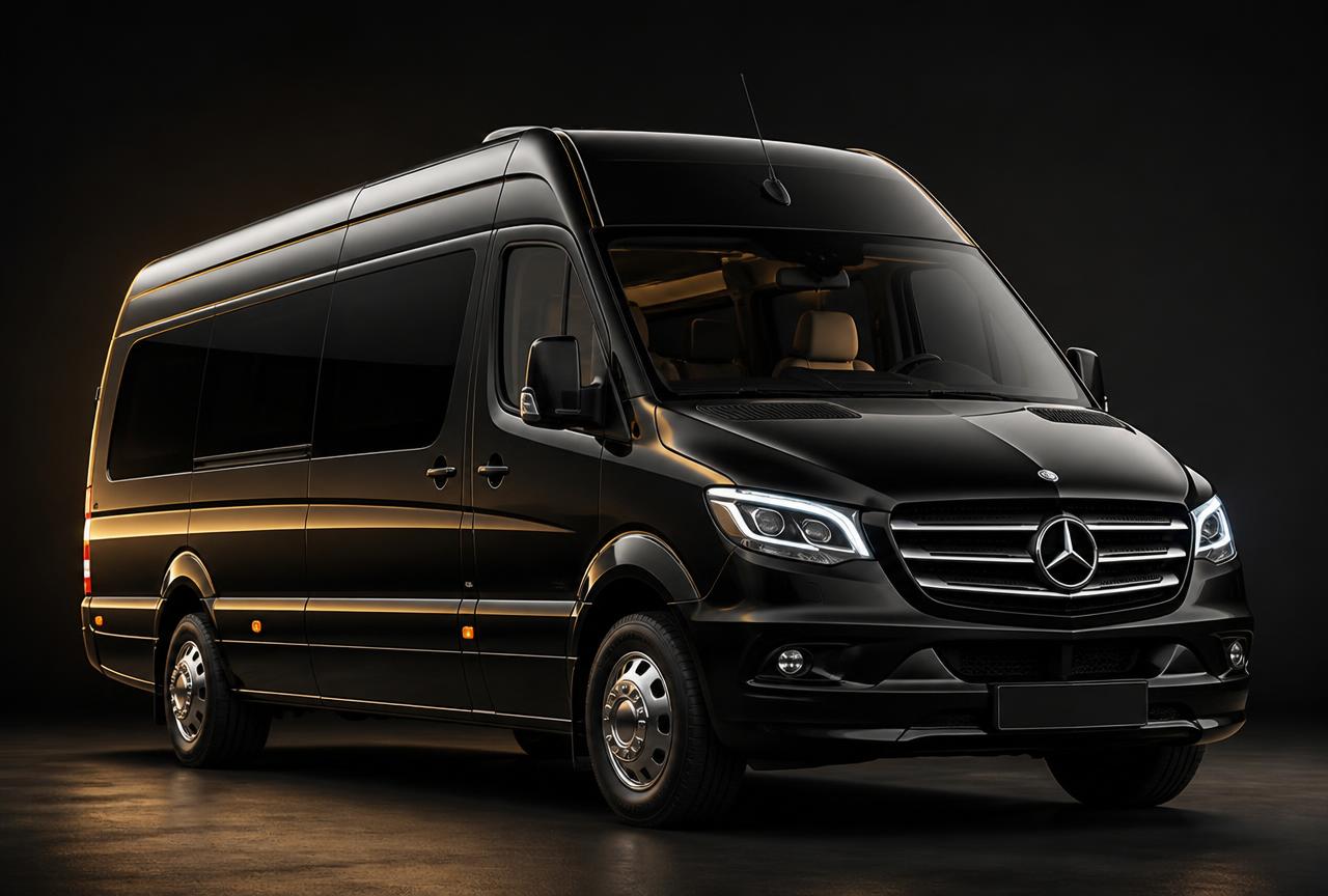 Executive van in the JRB Limousine fleet